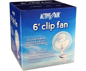 Active Air Climate Control Active Air 6" Clip On Fan