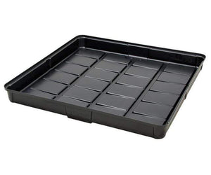 Active Aqua Hydroponics 3' x 3' Active Aqua Low Rise Flood Tables, Outside Dimensions - Black