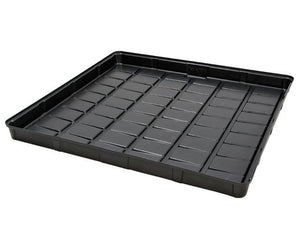 Active Aqua Hydroponics 4' x 4' Active Aqua Low Rise Flood Tables, Outside Dimensions - Black