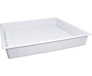 Active Aqua Hydroponics 4' x 4' Active Aqua Premium Flood Tables, Inside Dimensions - White