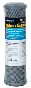 Active Aqua Hydroponics Active Aqua 10" Carbon and Sediment Combo Filter