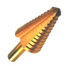 Load image into Gallery viewer, Active Aqua Hydroponics Active Aqua The Stepper Titanium Step Drill Bit, 1/4&quot; to 1 3/8&quot;