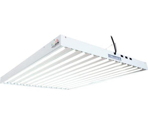 AgroBrite Grow Lights 4' 12-Tube Fixture with Lamps AgroBrite Fluorescent T5 Grow Light with 6400K Bulbs