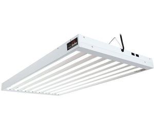 AgroBrite Grow Lights 4' 8-Tube Fixture with Lamps AgroBrite Fluorescent T5 Grow Light with 6400K Bulbs
