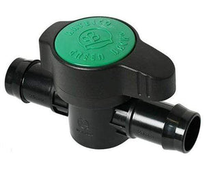 American Hydroponics Stopcock Valve 1/2", pack of 10