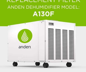 Anden Climate Control Anden 5769 Replacement filter for Anden Dehumidifier Model A130F