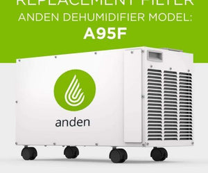 Anden Climate Control Anden 5770 Replacement filter for Anden Dehumidifier Model A95F