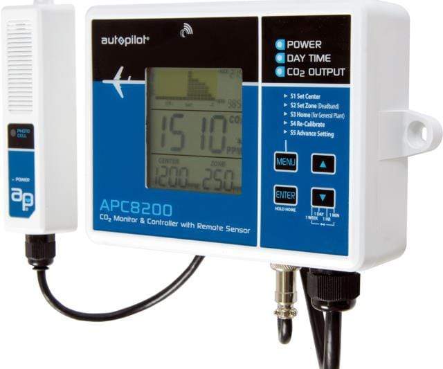 Autopilot Climate Control Autopilot CO2 Monitor & Controller w/15' Remote Sensor