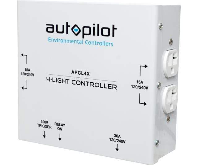 Autopilot Grow Lights Autopilot 4 Light High Power Grow Light Controller, 4000 Watts, 30 Amps - 120/240 Volt