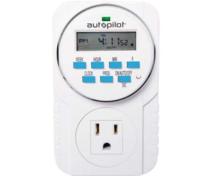 Autopilot Grow Lights Autopilot 7-Day Grounded Digital Programmable Timer