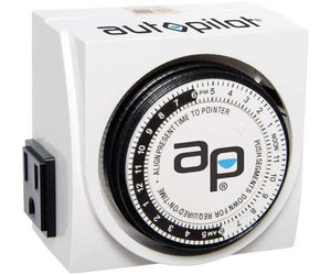 Autopilot Grow Lights Autopilot Dual Outlet Grounded Timer