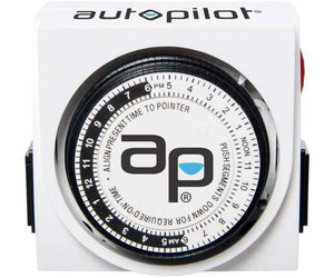 Autopilot Grow Lights Autopilot Dual Outlet Grounded Timer