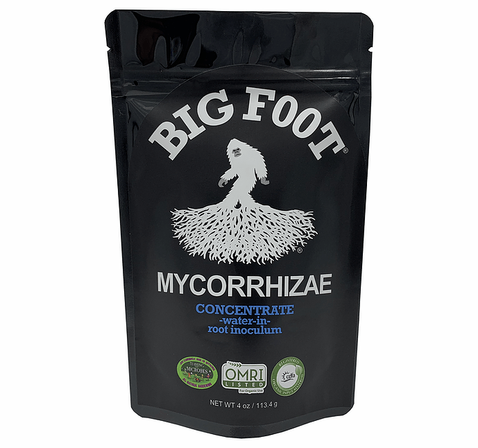 Big Foot Nutrients 4 oz. - $17.00 Big Foot Mycorrhizae Concentrate