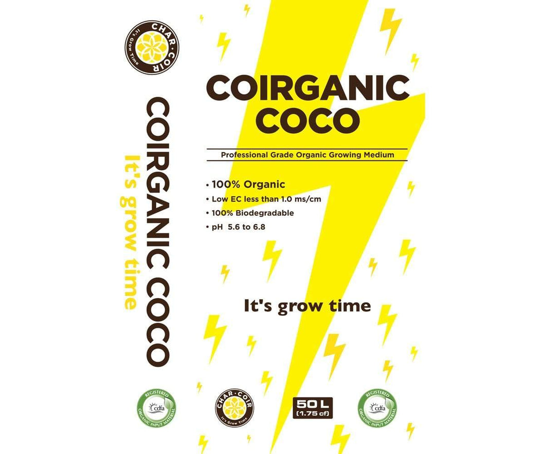 Char Coir Char Coir Coirganic Coco, 50L