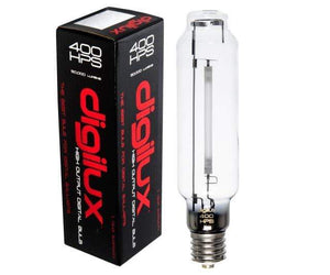 Digilux Grow Lights Digilux High Pressure Sodium Digital Bulb, 400 Watts - 2000K