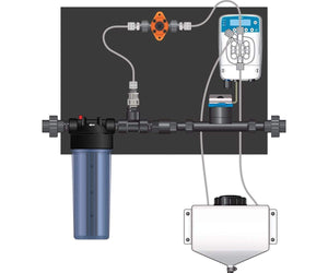 Dilution Solutions / Dosatron Etatron eOne micro-dosing pump 0.75 inch - Panel (R to L)