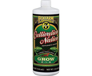 Fox Farm Nutrients 1 Quart Fox Farm Cultivation Nation Grow