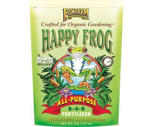 Fox Farm Nutrients 4 lb Fox Farm Happy Frog All Purpose Organic Fertilizer