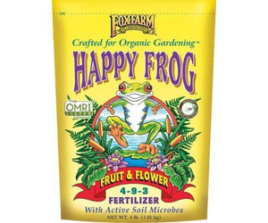 Fox Farm Nutrients 4 lb Fox Farm Happy Frog Fruit & Flower Organic Fertilizer