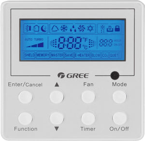 GREE GREE XE71 Wired Controller with Backlight