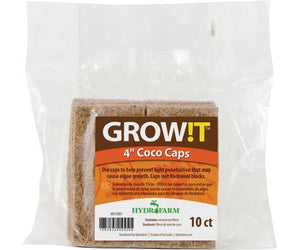 GROW!T Hydroponics GROW!T Coco Caps, pack of 10