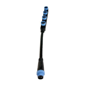 ILuminar Grow Lights Quad ILuminar LED IP67 Cord Set for ILW and iL23, iL47, iL63