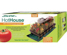 Load image into Gallery viewer, Jump Start Germination Jump Start Hot House w/ Heat Mat, Tray, 72-Cell Insert, 7.5&quot; dome