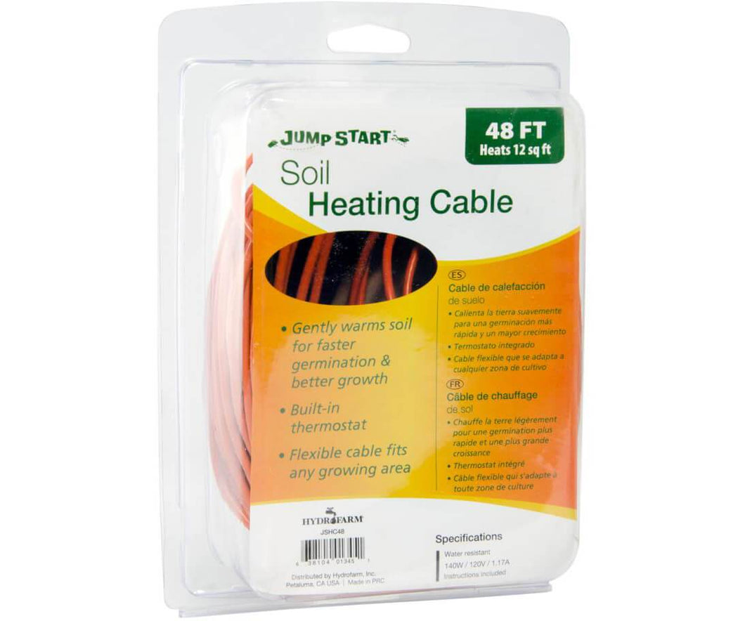 Jump Start Germination Jump Start Soil Heating Cable, 48'