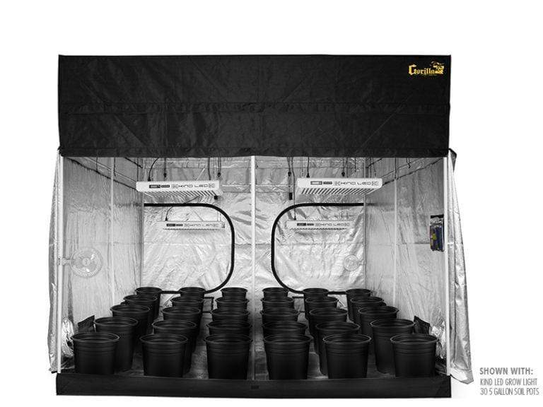 Super Closet Grow Tents Soil / 2 XL750 - $5930.00 Super Closet SuperRoom 9'x9' Smart Grow Tent System And Kind XL Series LED Grow Light