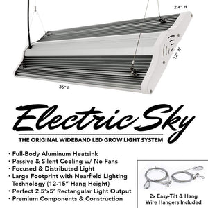 The Green Sunshine Company Grow Lights The Green Sunshine Company Electric Sky ES300 V2 Wideband LED Grow Light