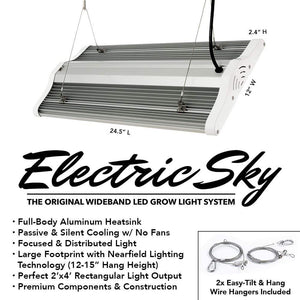 The Green Sunshine Company Grow Lights The Green Sunshine Company Electric Sky ES180 V2 Wideband LED Grow Light